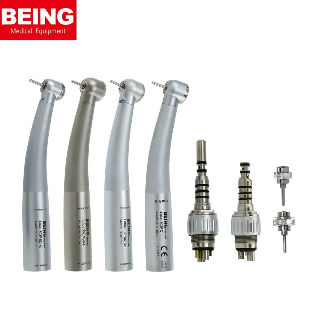 BEING Dental High Speed Fiber Optic Turbine Handpiece fit KAVO MULTIflex Coupler 302PBQ-K 303PBQ-K