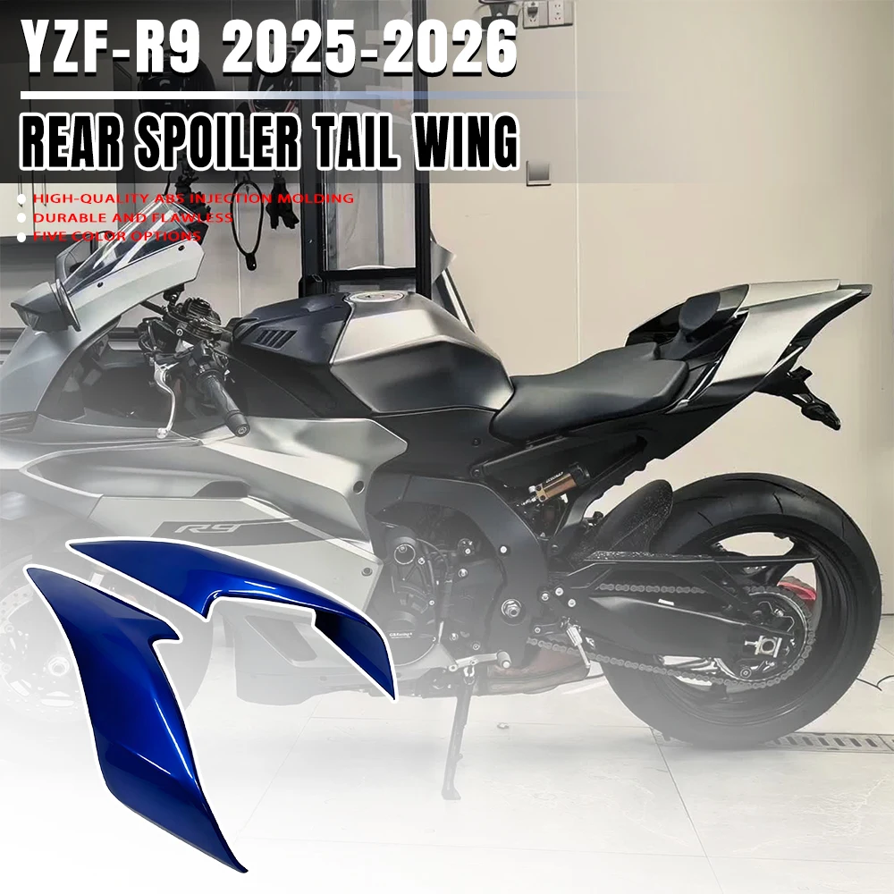 Für YAMAHA YZF-R9 2025-2026 Heckflügel Heckspoiler Seitenspoiler YZF R9 Motorrad-Zubehör Aerodynamischer Verkleidungsflügel