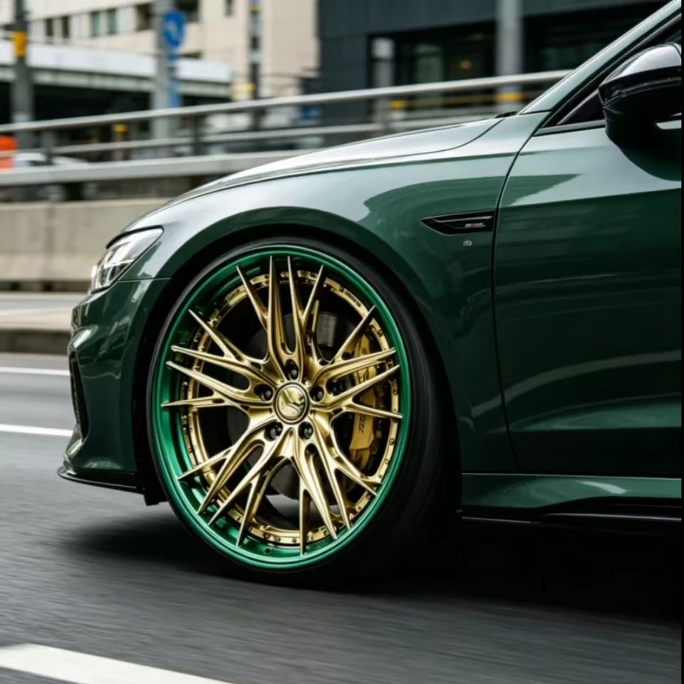 LUXURY Chrome Plating Forged 5X112 5X114.3 5X120 18 19 20 21 22 24 Inch Rim Alloy Passenger Car Wheel for Benz JJ1940