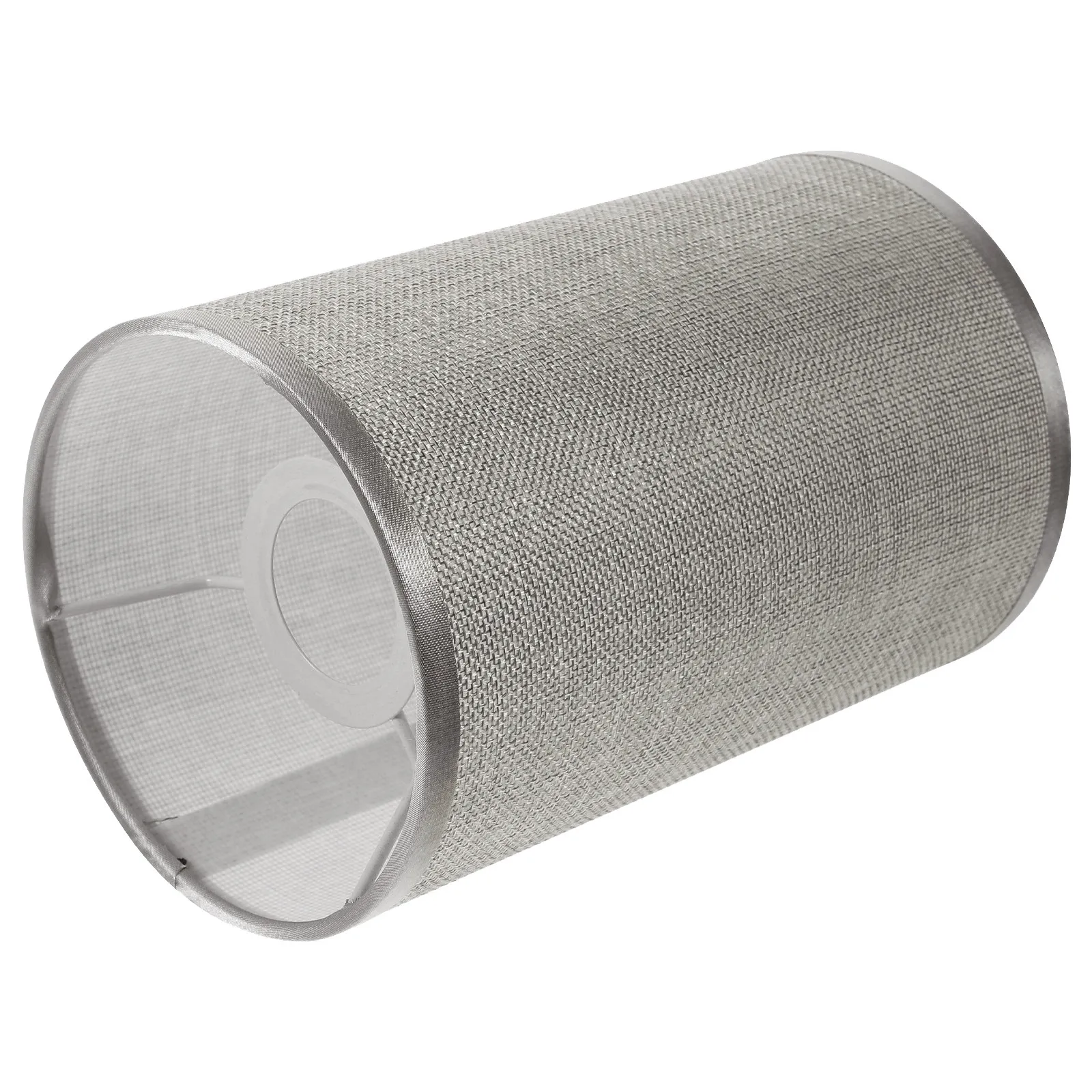 

Простой круглый тканевый абажур для настольной лампы, мягкий свет, цоколь E27, чехол для прикроватной лампы, замена освещения для дома и комнаты