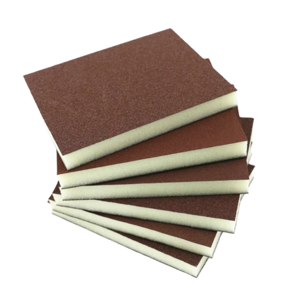 

8Pcs Flexible Sanding Sponge Block Abrasive Pad For Furniture Paint Wood Wall Floor Cleaning
