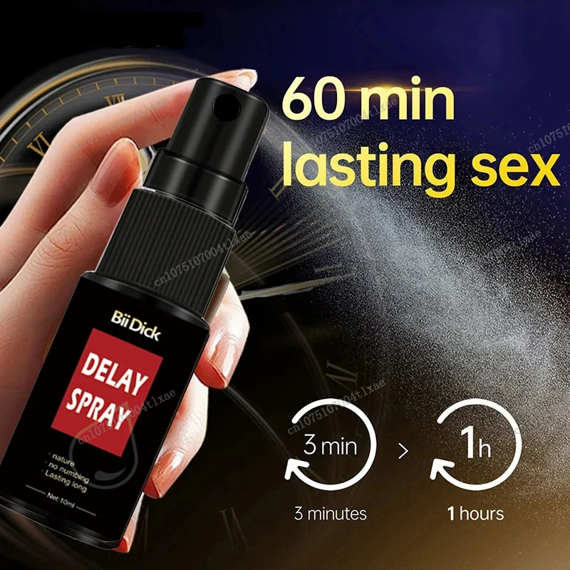 Seks Delay Spray Voor Mannen Om Sekstijd Te Verlengen Anti Premature Ejaculatie Producten Snelle Erectie Langdurige 60Miuntes