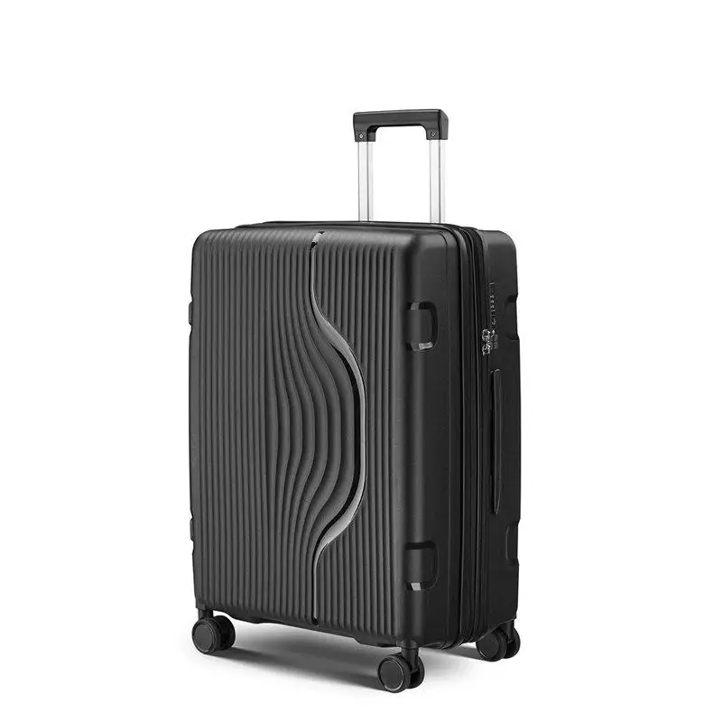 

2026 New Unisex Zipper Aluminium Frame Trolley Suitcase with Smooth-Rolling Wheels Travel Luggage 20-28 Inch Cabin Suitcase