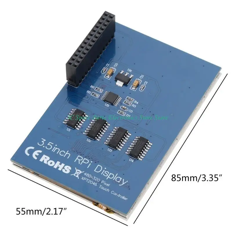 Placa controladores SZ Touch Sn 3,5 polegadas Touchsn 240X320 TFT LCD Módulo exibição com 5V 16Bit