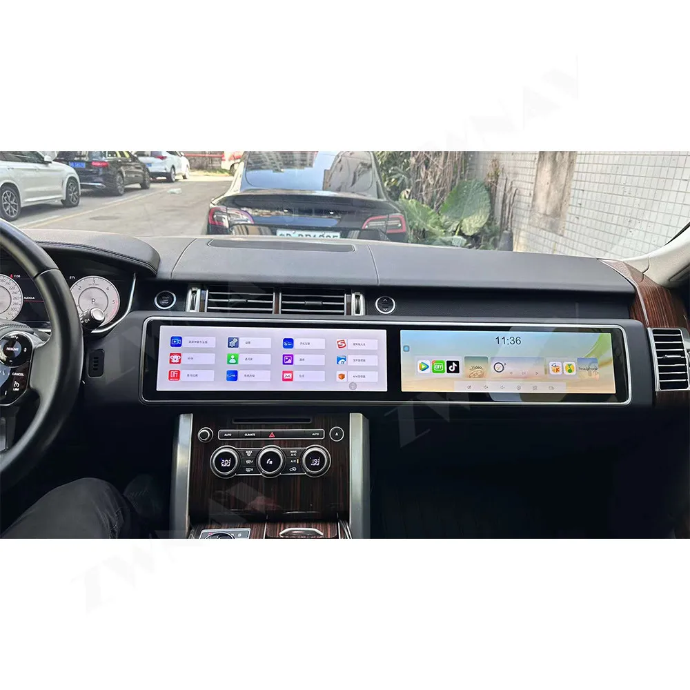 FOR Land Rover Executive Edition  For Land Rover For Range Rover Sport L494 SVR Car radio Google store  15.5 inch CARPLAY