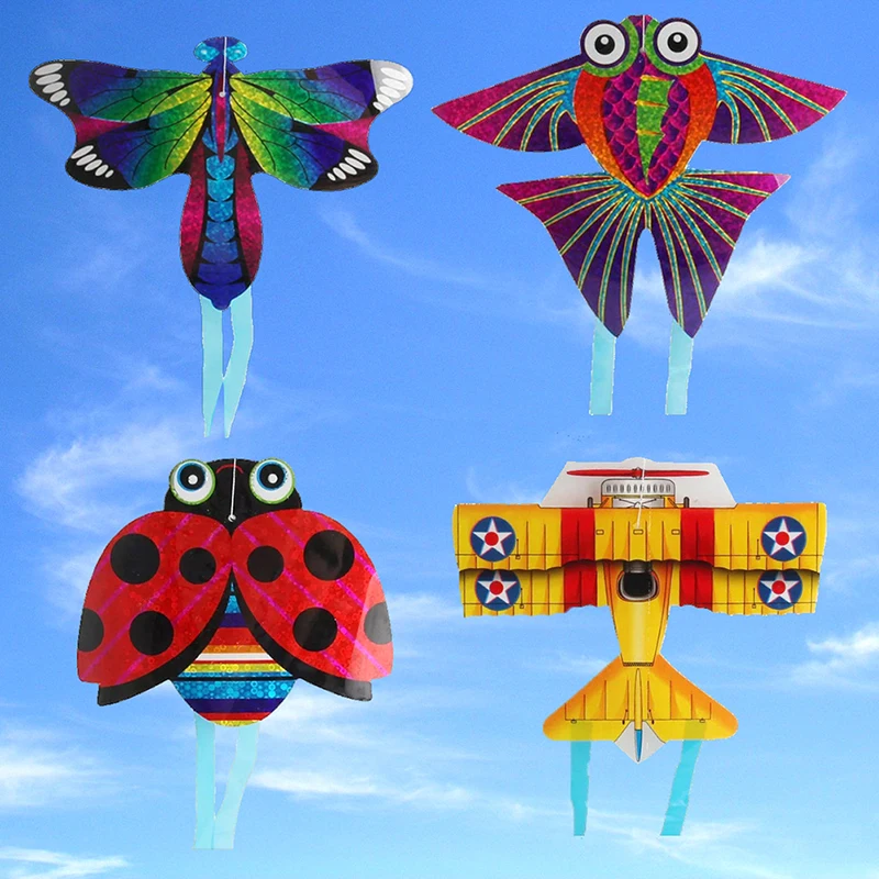 Jouet coule parent-enfant, portable, extérieur, dessin animé, avion, papillon, insecte, mini cerf-volant, jouets interactifs parent-enfant