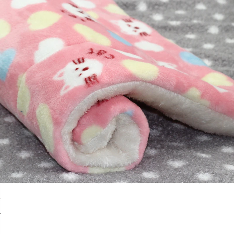NONE Tapis de sommeil en flanelle pour animaux 3
