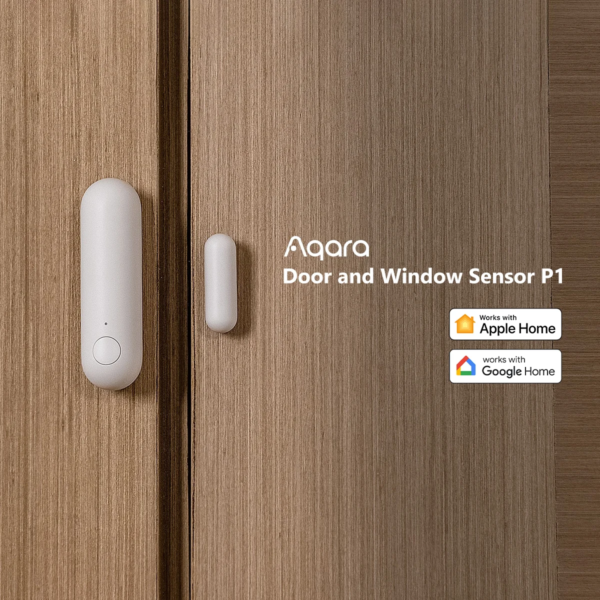 Aqara Tür- und Fenstersensor P1 Smart Home Kabelloser Einbruchschutz Homekit Induktions-Türalarm Magnetisch Zigbee 3.0 Aqara Home Geräte – Detail 1