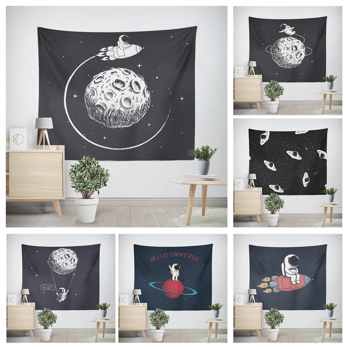 

Home decorations Anime animals modern room decor wall tapestry aesthetic bedroom aesthetic wall art large fabric wall tapestry
