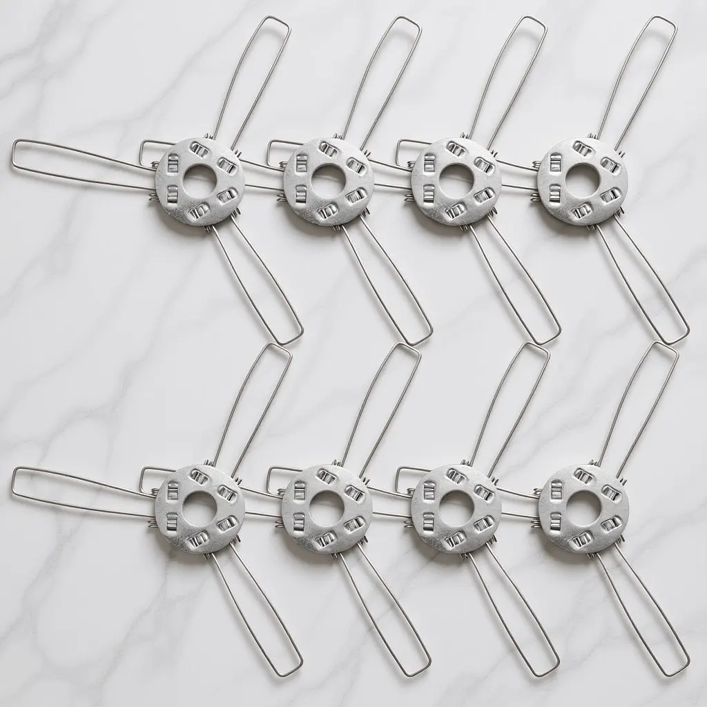 

20Pcs Lampshade Spring Clamp Iron Fixator Stable Lamp Shade Holder Clips for Pendant Desk Floor Lamp Shade Frame DIY Repair