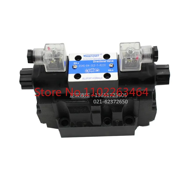 Electro hydraulic directional valve DSHG-04-3C2-3C4-3C6-E-T-DC-A large flow solenoid valve