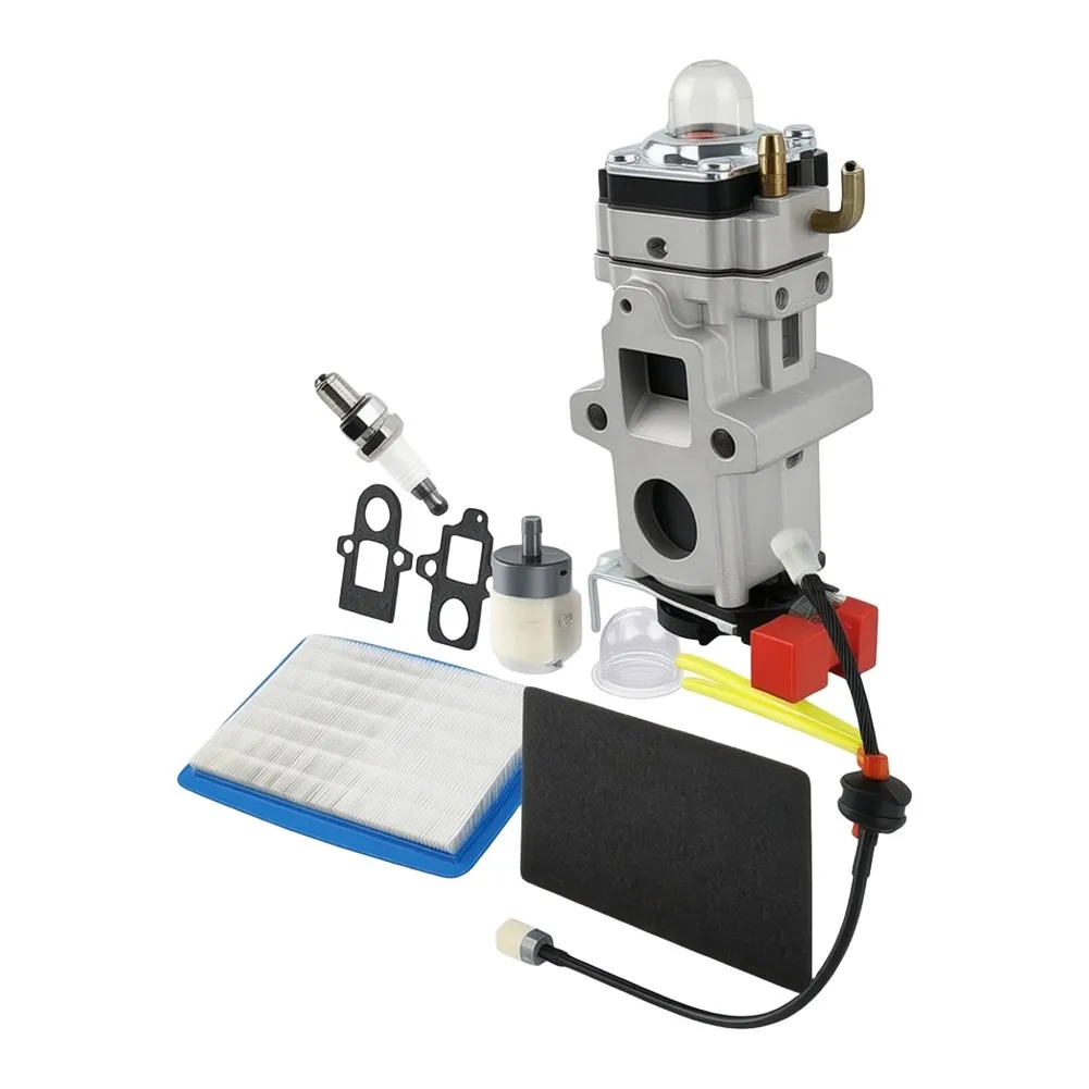 Carburetor Tune-Up Kit PB 9010T for PB8010T EB810 EB910 Blowers Includes Fuel Line Air Pre Filter Spark Fuel Filter