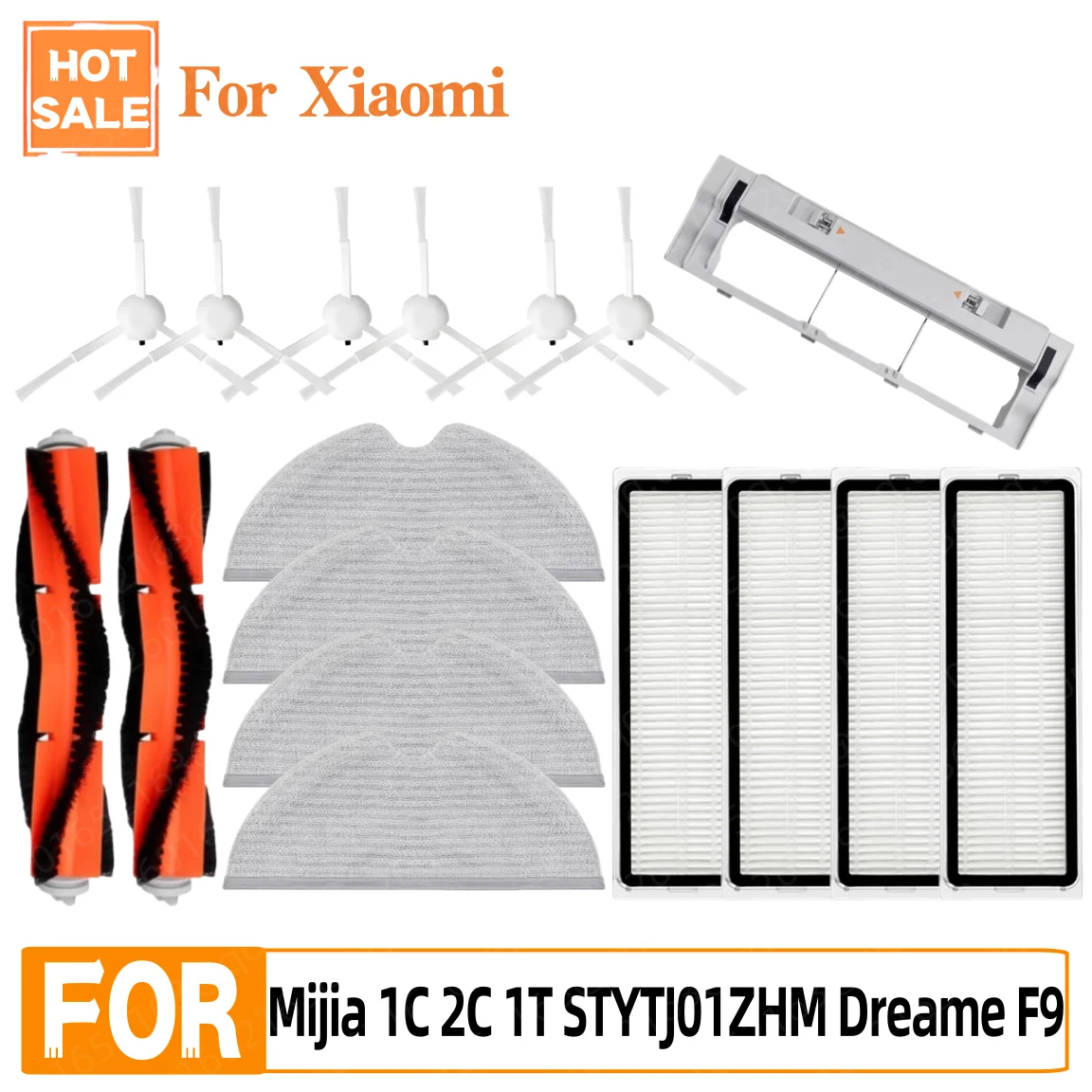 �y�Z�[�����zXiaomi Mijia 1C 2C 1T Mi���{�b�g�|���@���b�v Dreame F9 Hepa�t�B���^�[ ���C���T�C�h�u���V ���b�v�N���X ���{�b�g�|���@�A�N�Z�T���[