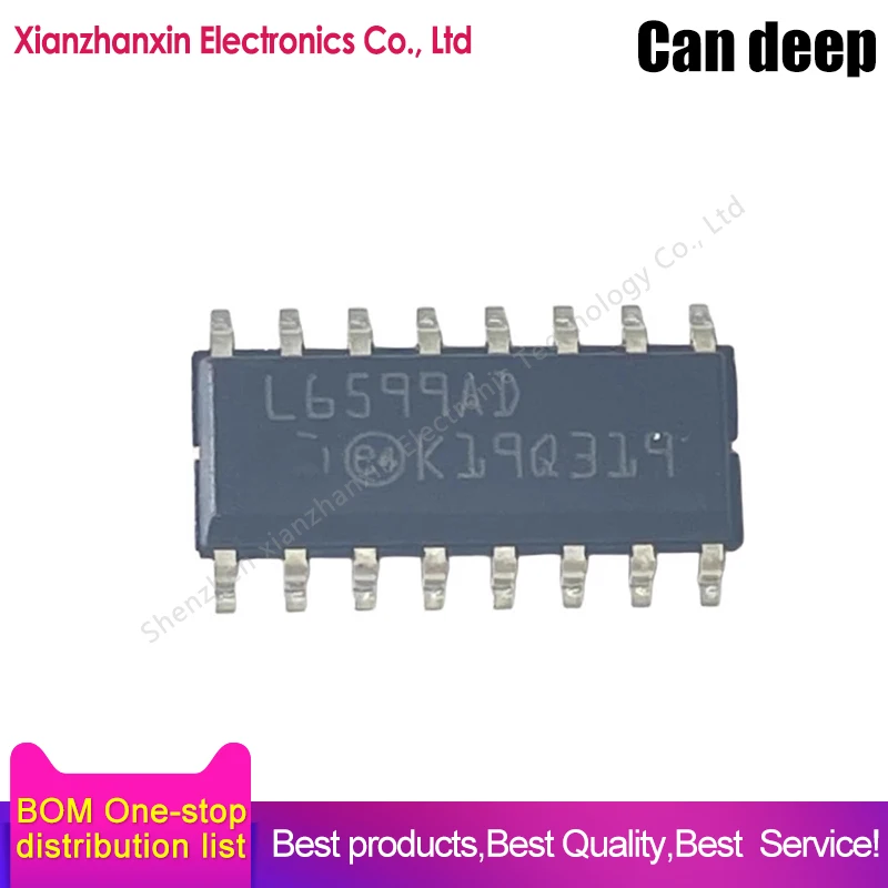 5pcs/lot L6599AD L6599ADTR SOP16 Power monitoring chip in stock