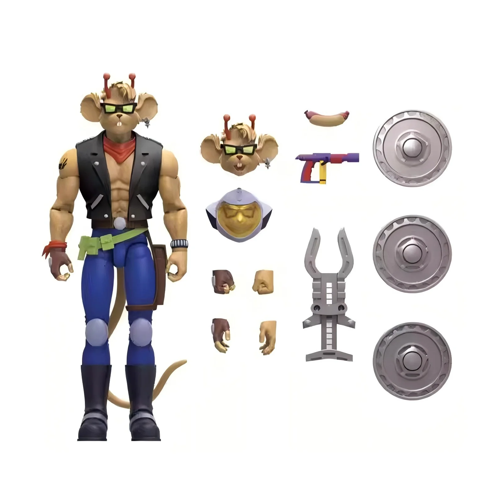 شخصية أكشن لراكبي الدراجات النارية للأطفال ، فئران من مارز ، خانق ، فيني مودو ، مجموعة ثلاثة أشخاص ، هدية الكريسماس ، ألعاب ، أو 16 ، متوفر