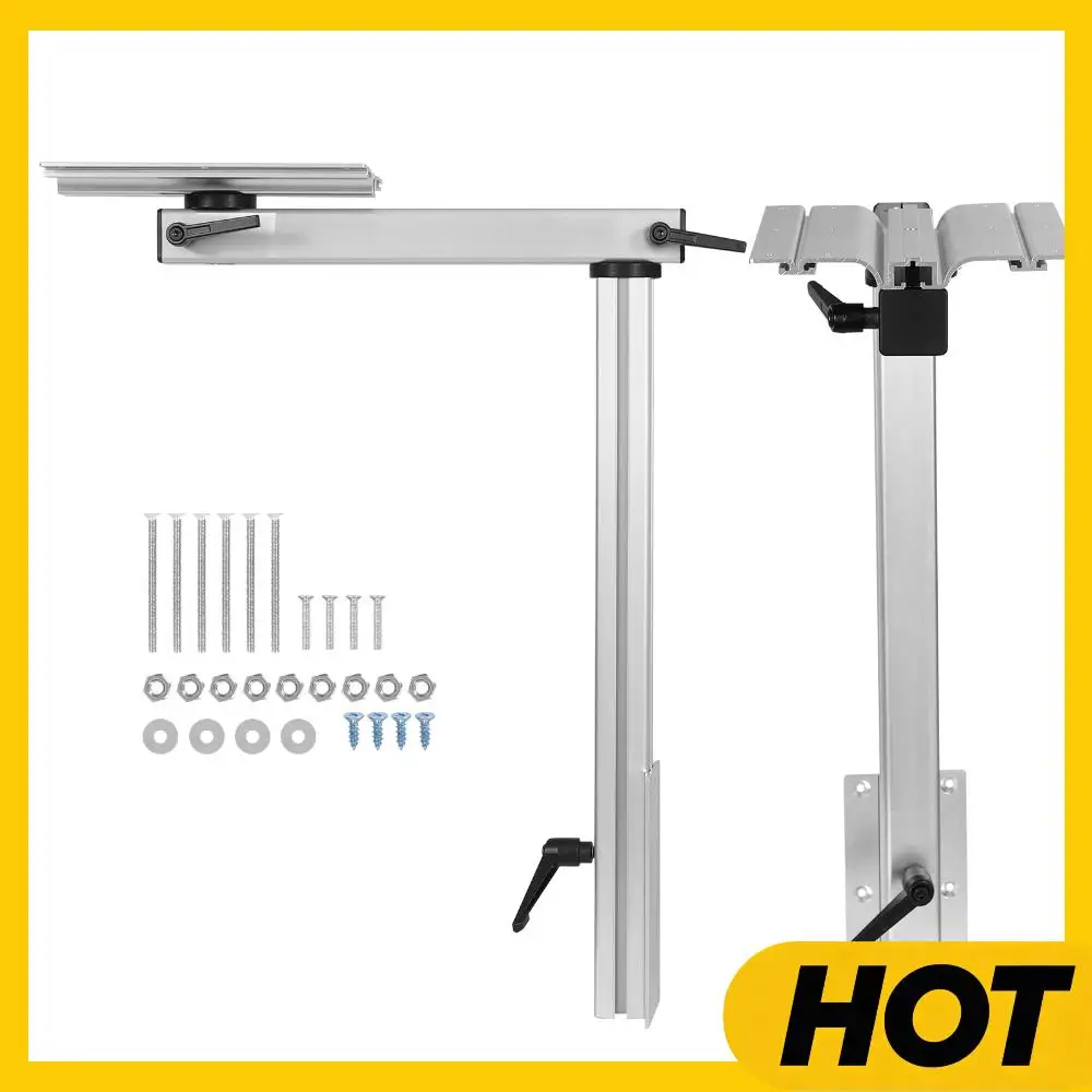 

RV Adjustable Table Leg 360 Degree Swivel Aluminum Alloy Removable RV Table Leg Height Adjustable RV Table Leg Bracket