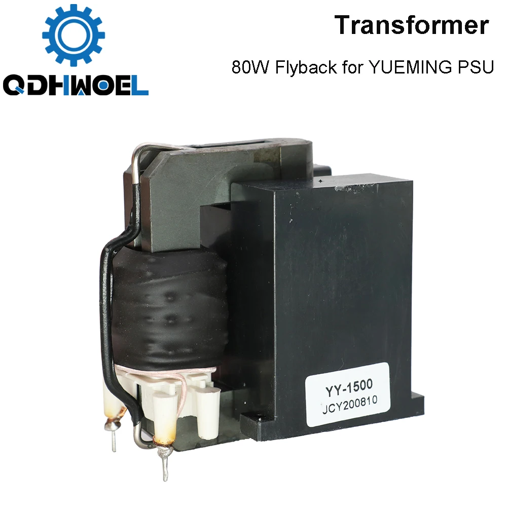 High Voltage Flyback Transformer for YUEMING Co2 Laser Power Supply JG1500 JCY-1500