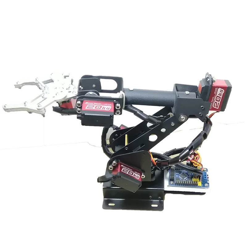 Ps2 Control 6 DOF lengan Robot Gripper cakar alat manipulasi uap untuk Arduino Robot Kit DIY dengan 6 buah Kit Robot Servo UNO yang dapat diprogram