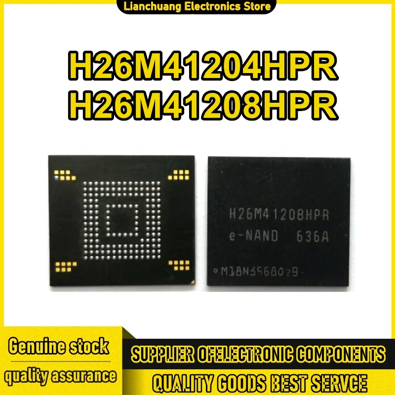 

H26M41204HPR H26M41208HPR 8G BGA153 emmc 0-10 IC New Original in Stock