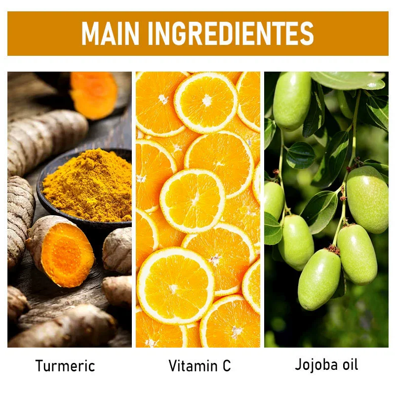 Turmeric vitamin C facial toner moisturizes, hydrates, tightens and brightens the skin