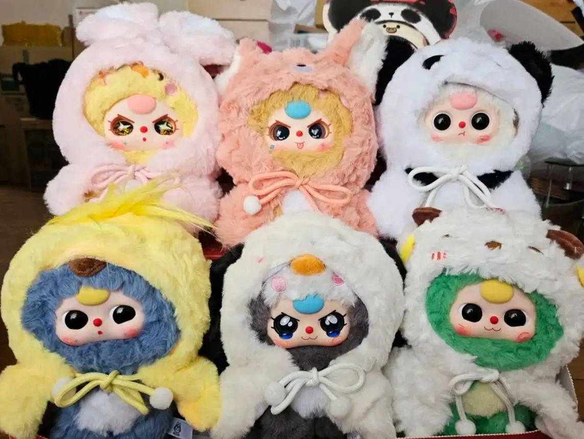 

Genuine Baby Three I Am Not A Warrior Series Blind Box Trendy Toys Pendant Doll Mystery Box Ornaments Holiday Gift For Kid girl