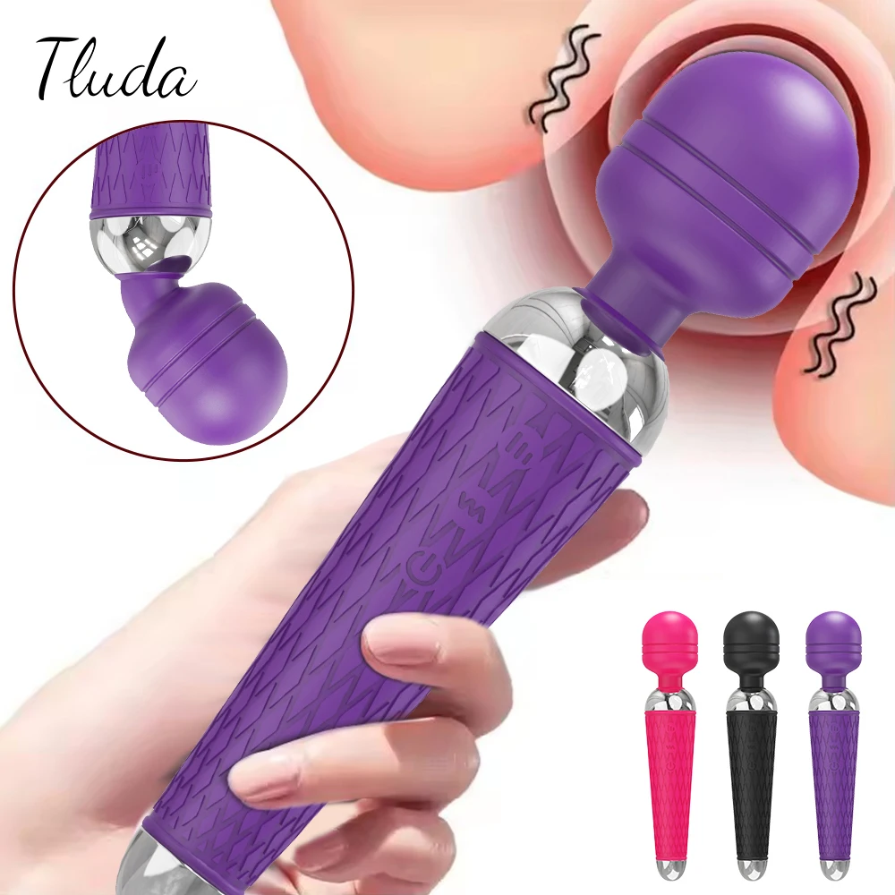 AV عصا هزاز للنساء البظر الحلمات محفز الثدي جهاز هزاز لتدليك الجسم أنثى الاستمناء السلع الكبار لعبة الجنس للنساء #1