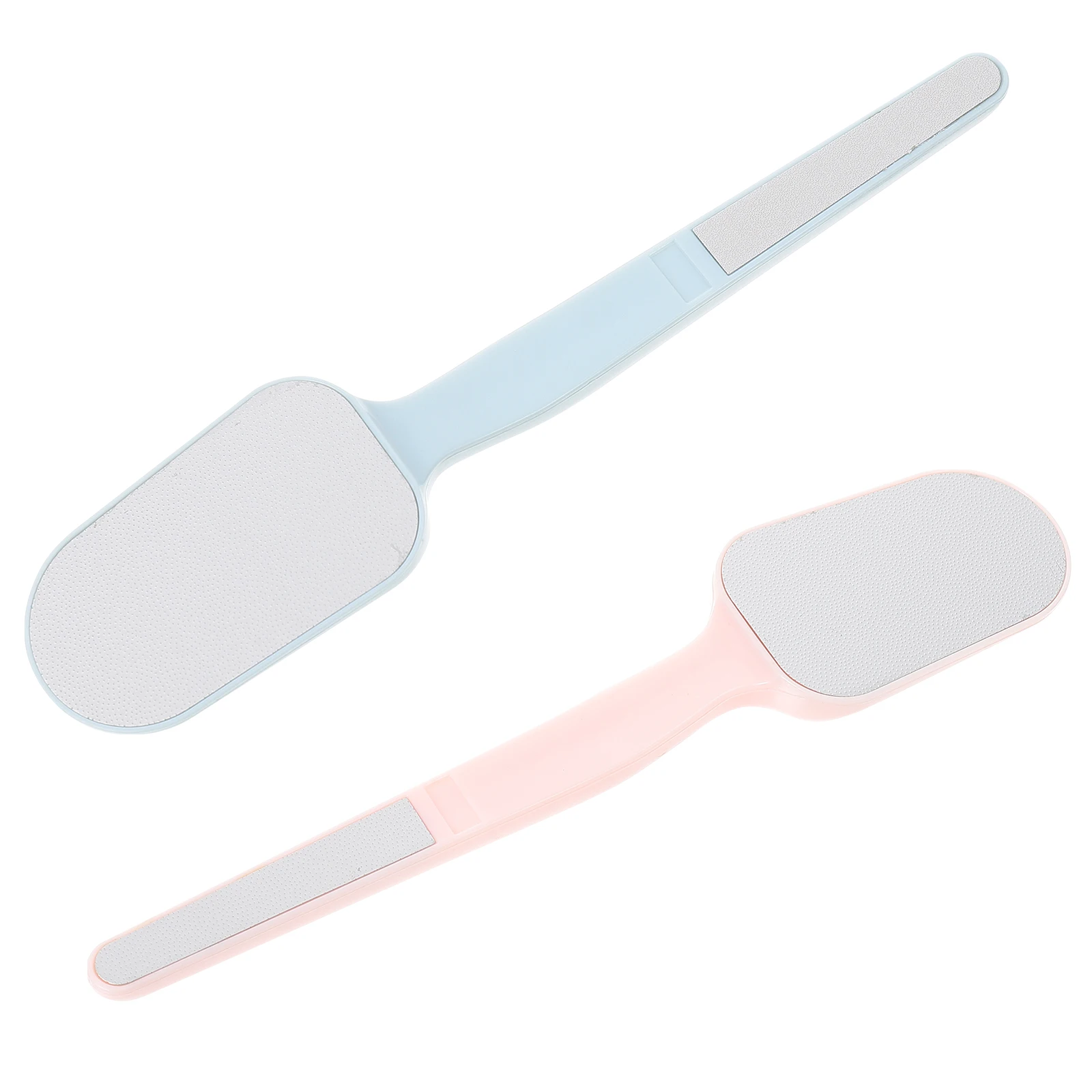 

2 pcs Foot File Stainless Steel Pedicure Tools Scraper Dead Skin Remover Callus Exfoliator Hard Skin Care Foot Scrub Tool