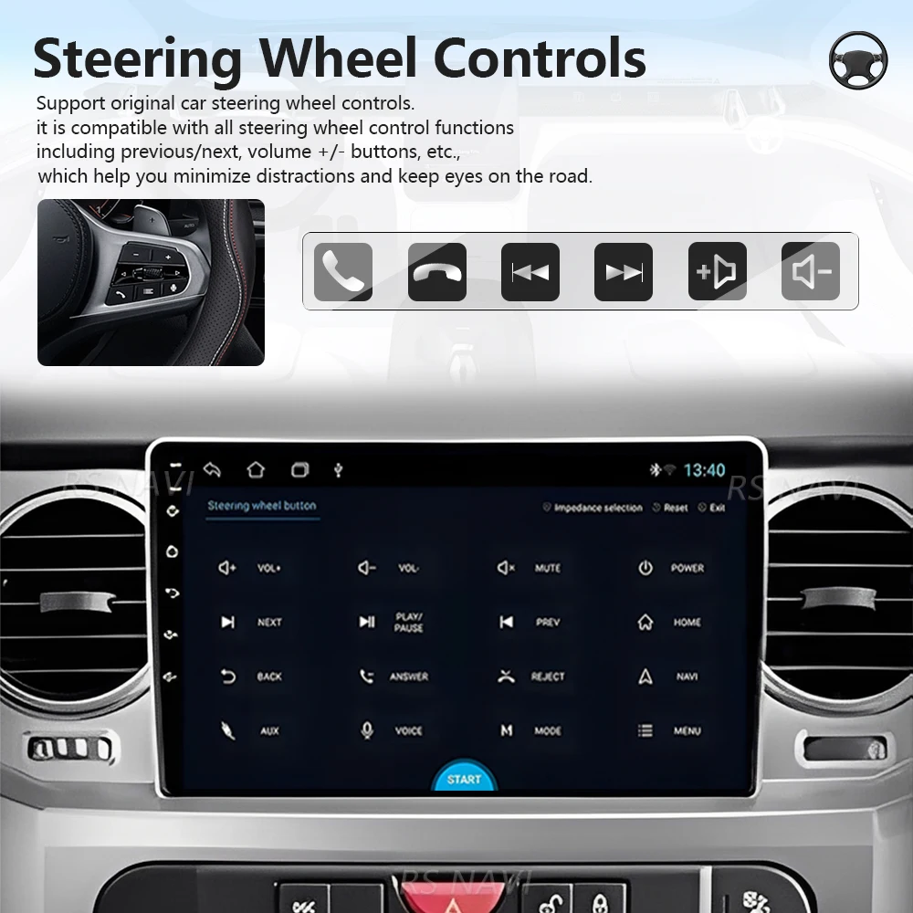 Plug and Play Android 16 Carplay Auto Qualcomm Screen 2K Car Radio Player For Land Rover Discovery 3 2004-2009 GPS Multimedia