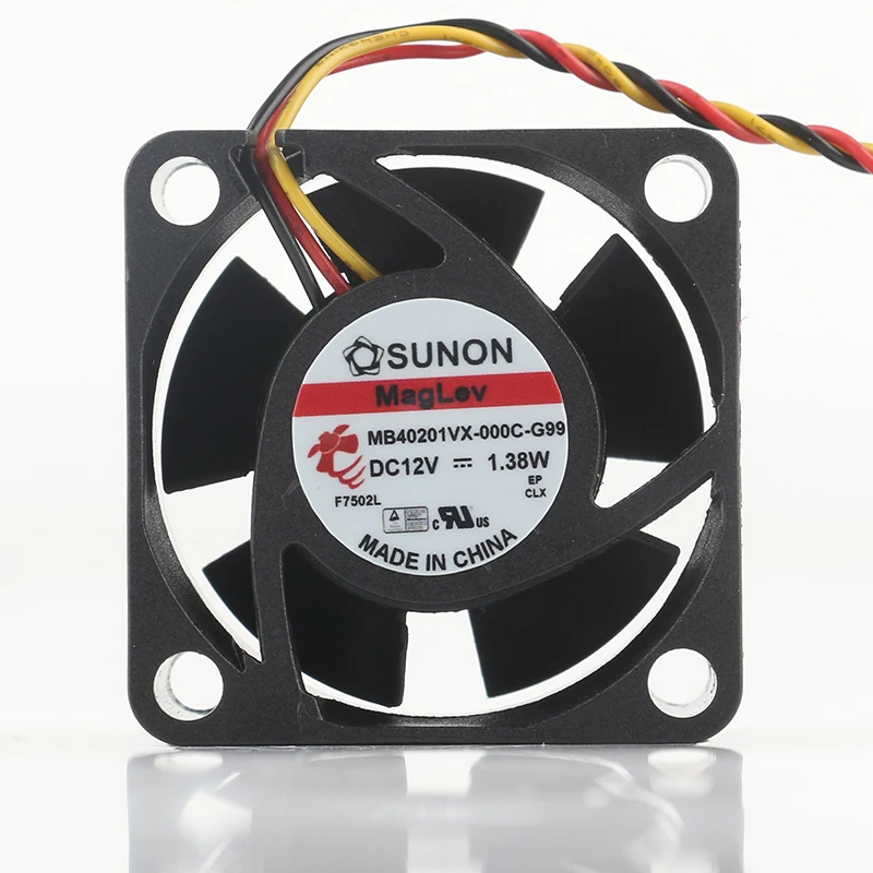 New SUNON MB40201VX-0000-G99/-000C-A99 40*40*20MM DC12V 1.38W 4020 4CM maglev cooling fan