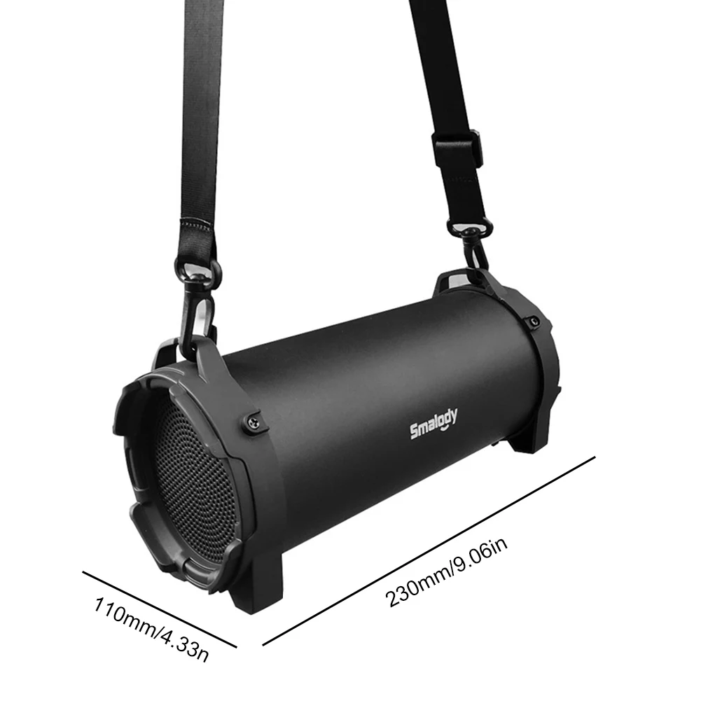 Alto-falante portátil bluetooth sem fio boombox com entrada aux de 3.5mm jack mp3/porta usb sistema estéreo alto para festa ao ar livre
