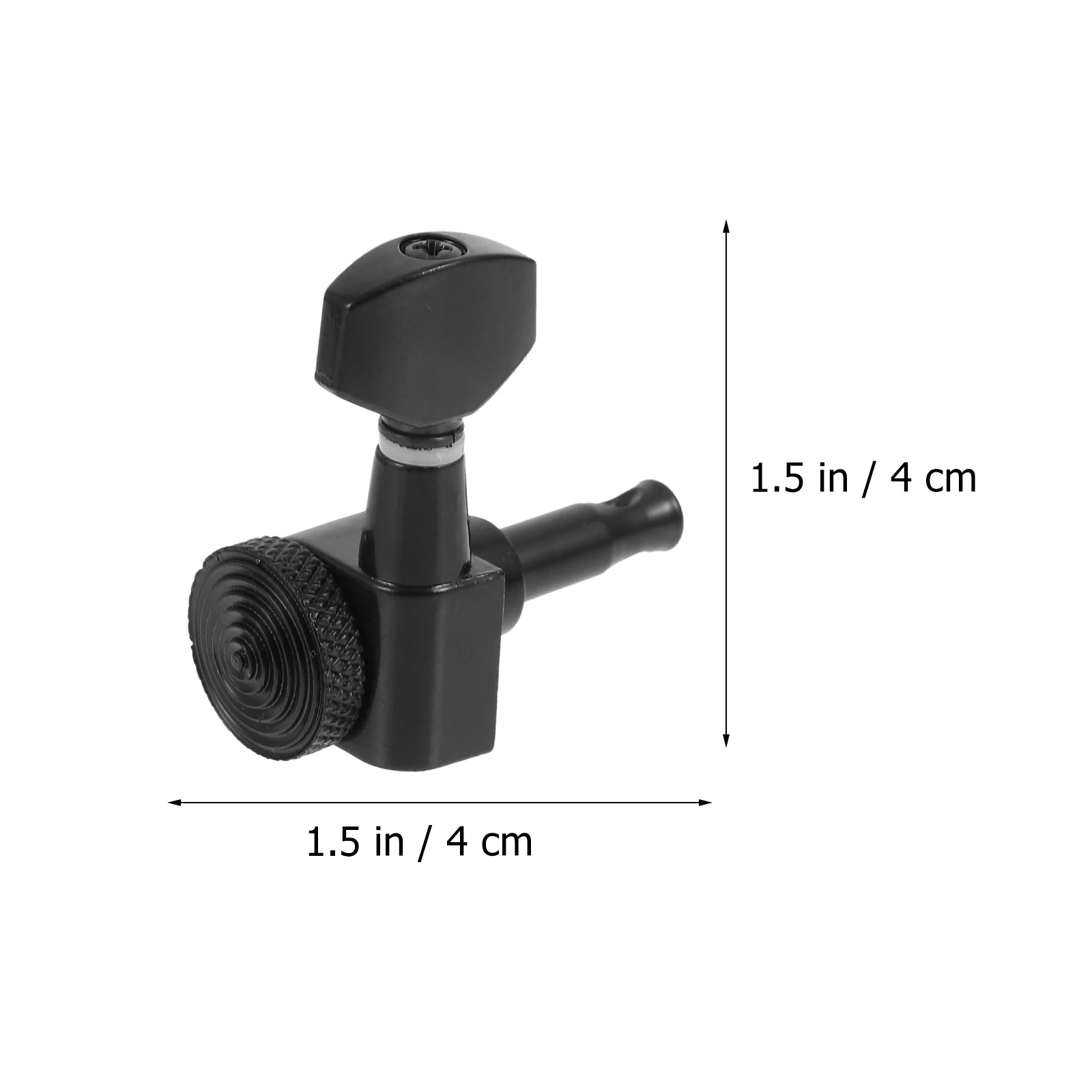 

1set Black Right-side Fully-enclosed Guitar Tuners Lock String Function Durable Alloy Pegs Electric Guitars Accessories