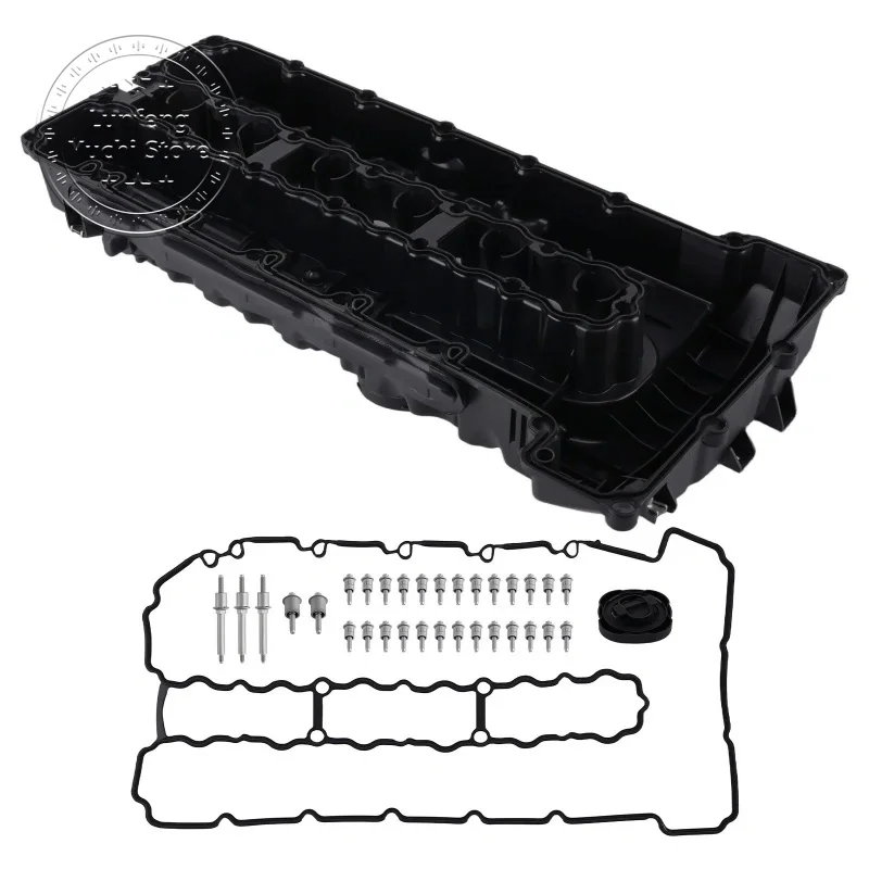 P/N: 11127565284 - Cylinder Head Cover for BMW 1(E82/E88), 3(E90/E91/E92/E93), 5(E60), 7(F01/F02/F03/F04), X6(E71/E72), Z4(E89)