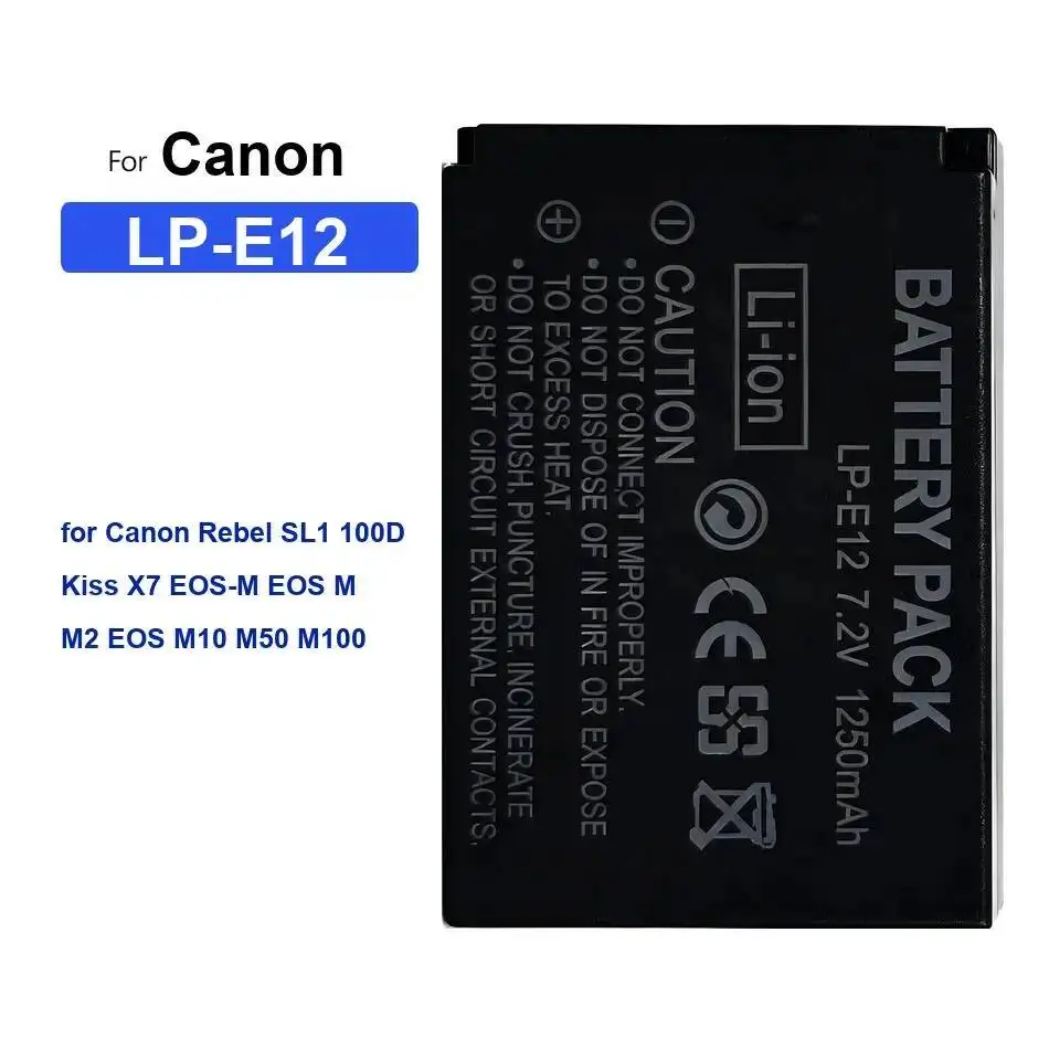 1250Mah For Canon R…