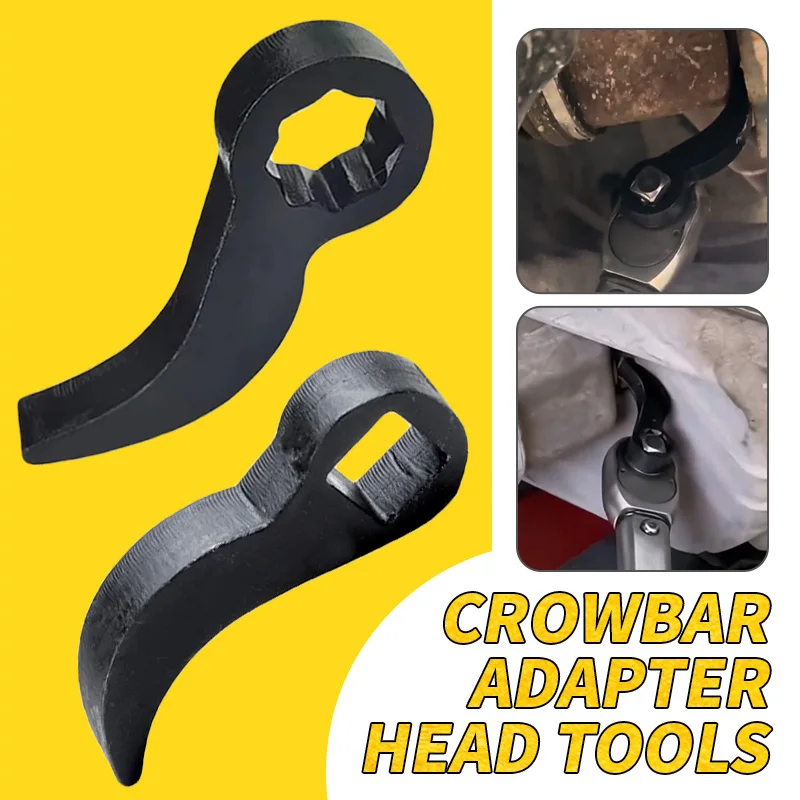 

Car Drive Pry Bar Wrench Crowbar Adapter Head For Half Shaft Removal Car Repairing Tools Shaft Disassembly Tool Open End Wrench