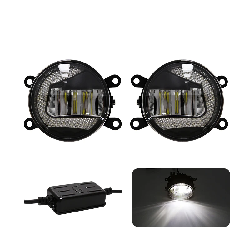 

2 Pcs Led Fog Lamp 3.5 inches DRL Daytime Running Lights for Nissan Ford Suzuki Mitsubishi Honda Renault Peugeot Isuzu Toyota