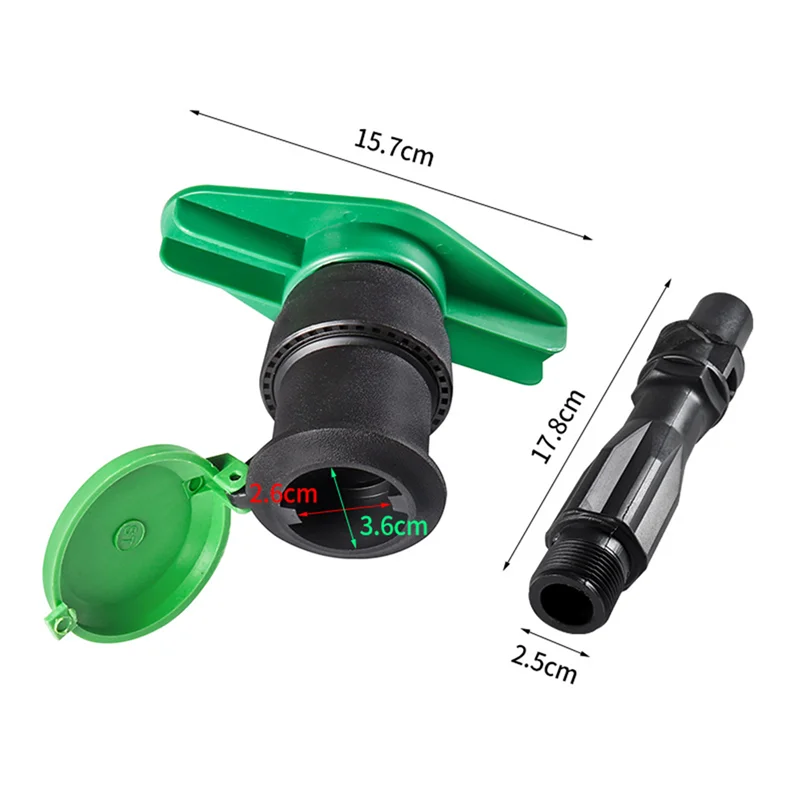 Клапан быстрого впуска воды с внешней резьбой, 3/4 дюйма, DN20, быстрый клапан впуска воды с наружной резьбой