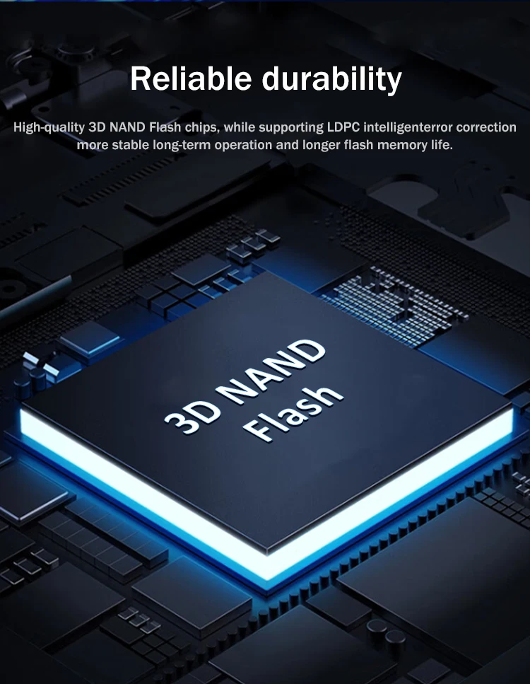 HUADISK M.2 SATA SSD 128 GB 256 GB interne Solid-State-Laufwerke M2 NGFF 2242 1 TB 2 TB Festplatte für Desktop-Thinkpad – Detail 9