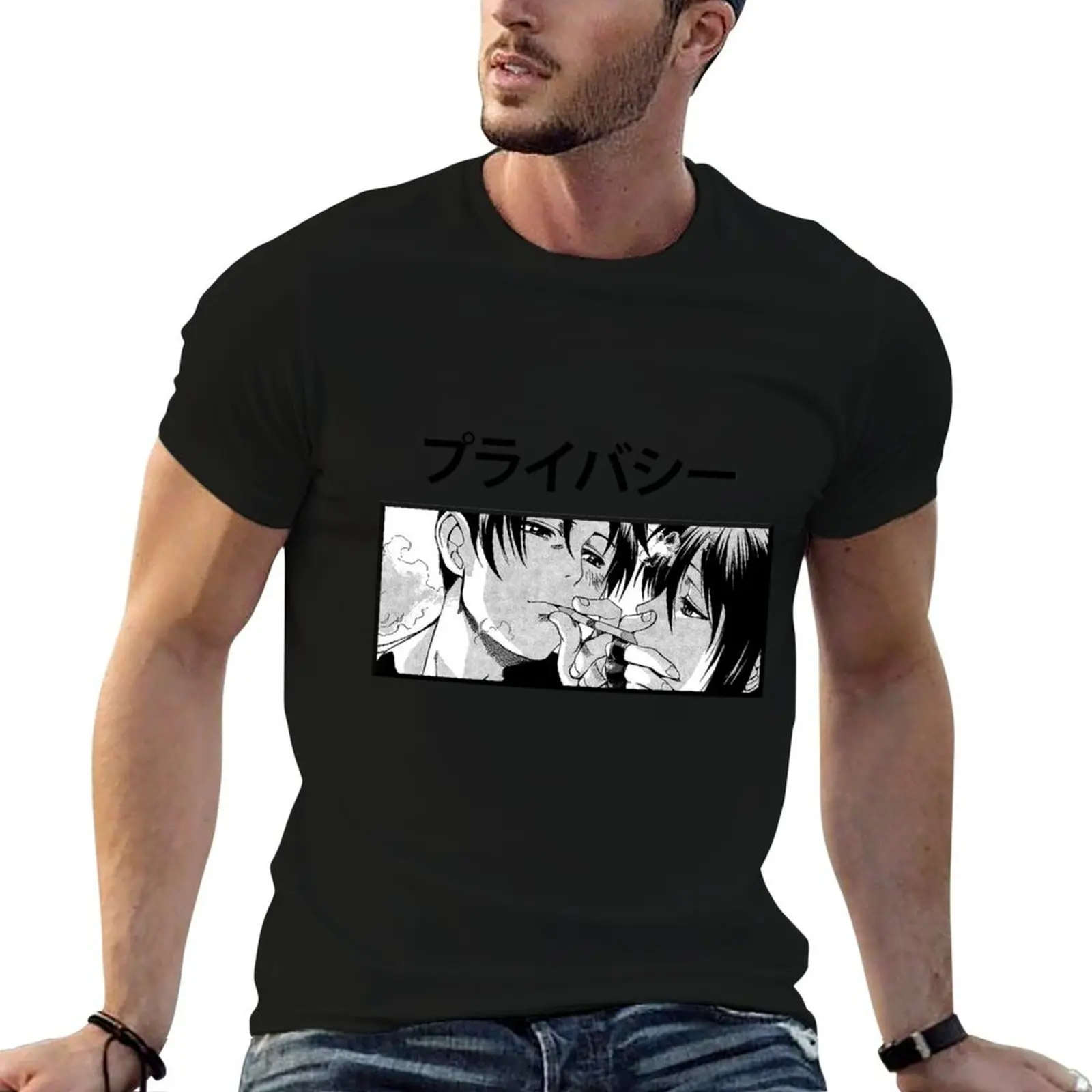 BLACK LAGOON LOVE T-Shirt Casual Street Style Short Sleeve Tee