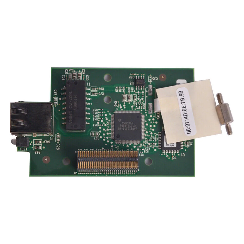 Replacement Network Interface for Zebra's Internal Print Servers in Models like the ZM400/ZM600 Part No Details Inside