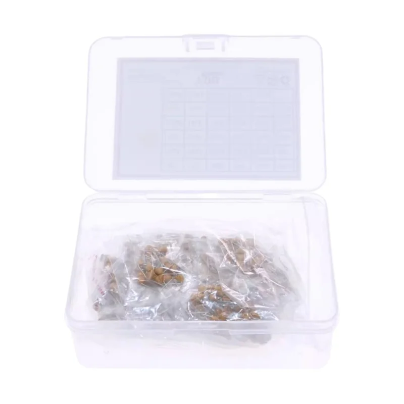 700PCS 35values * 20PCS 8pF~1uF single stone capacitors 50V direct insertion  ceramic capacitor kit mixed kit