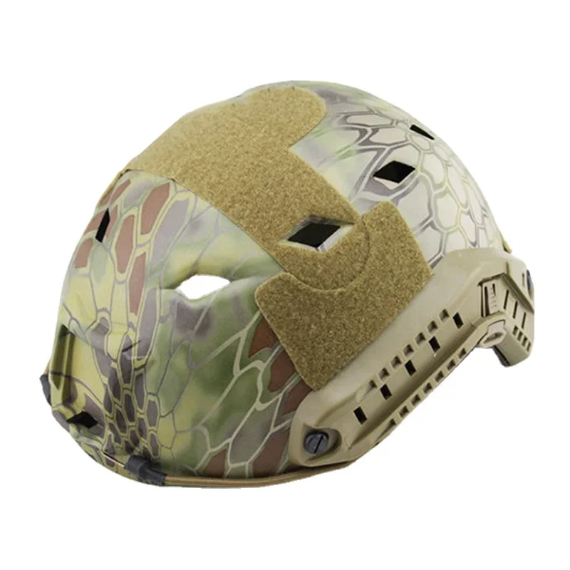 DulHelmet-Casque de protection pour jeux de guerre, accessoires de paintball, version standard, type BJ, rhombique, CS, tir, chasse, sport rapide