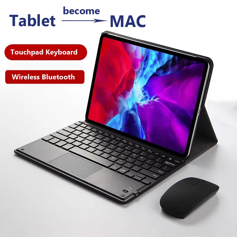 Case with KeyBoard for Tecno Megapad 11 11.0-inch 2025 Flip Folio Stand Magnetic Case MEGAPAD11 T1101 11