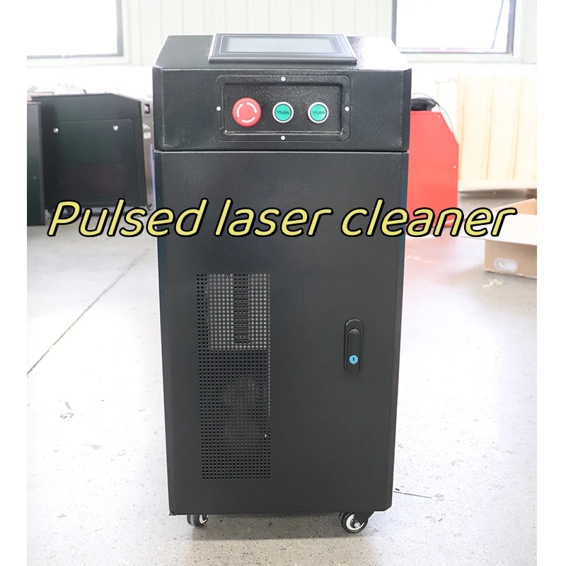 Multifunctional pulse system Acctek Customise control Automobile body surface paint Removal Rust fiber Laser Cleaning Machine