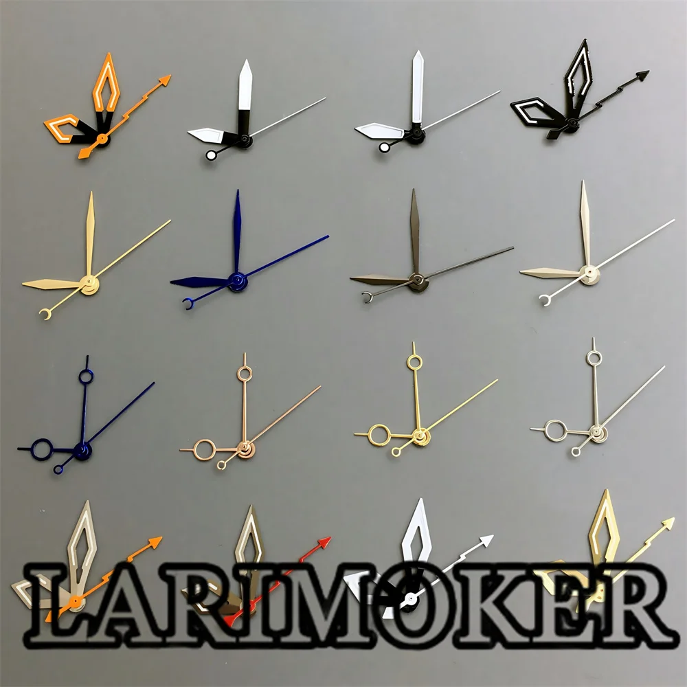 

LARIMOKER White Blue Gold Silver Rose Gold Watch Set Pointers suitable for NH35 PT5000 Automatic Movement Watch Accessories