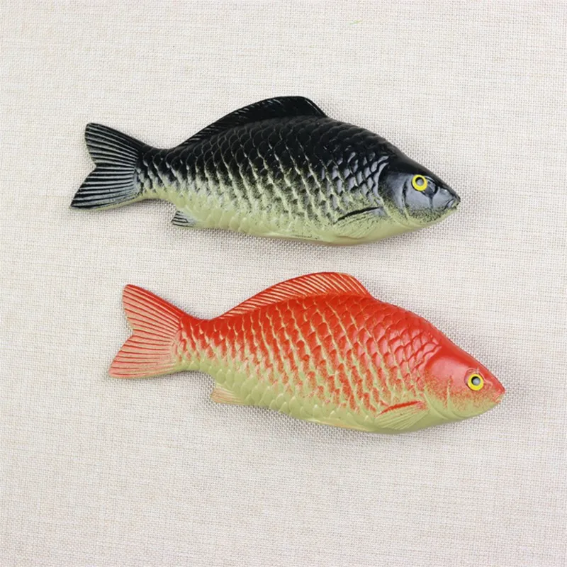 1pc Artificial Foods Simulation Fish Refrigerator Decoration School Children Restaurant Teaching Materials Student Photos