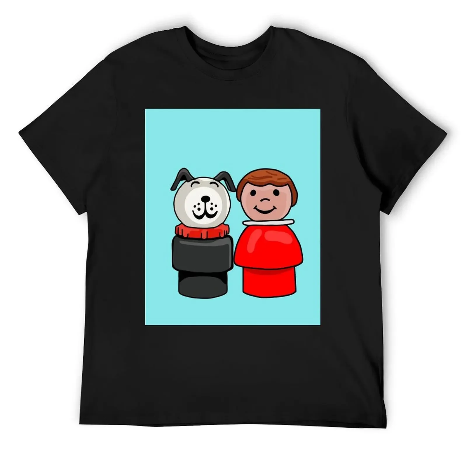 

Little Girl and Her Best Friend T-Shirt anime t shirts plus size tops Aesthetic clothing outfits for men