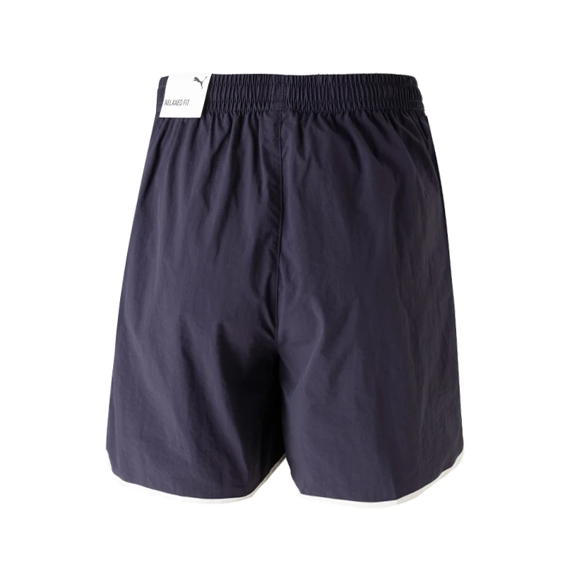 Puma sports shorts, woven shorts with contrasting color design, suitable for daily commuting and casual wear 636296-16