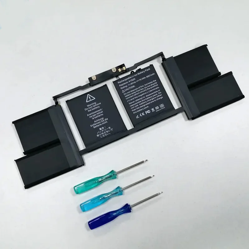 Imagem -03 - Jgtm-substituição da Bateria do Portátil para Macbook Pro 11.4v 76wh A1820 15 Polegada A1707 Late 2023 Mid 2023 Touch Bar Emc 3162 3072