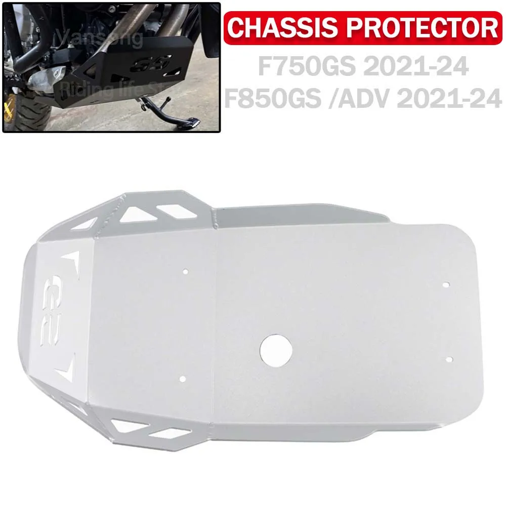 

For BMW F750GS F850GS ADV F850GSA F 750GS 850 GS Motorcycle Engine Guard Base Chassis Protector Cover Skid Plate Lower Bottom