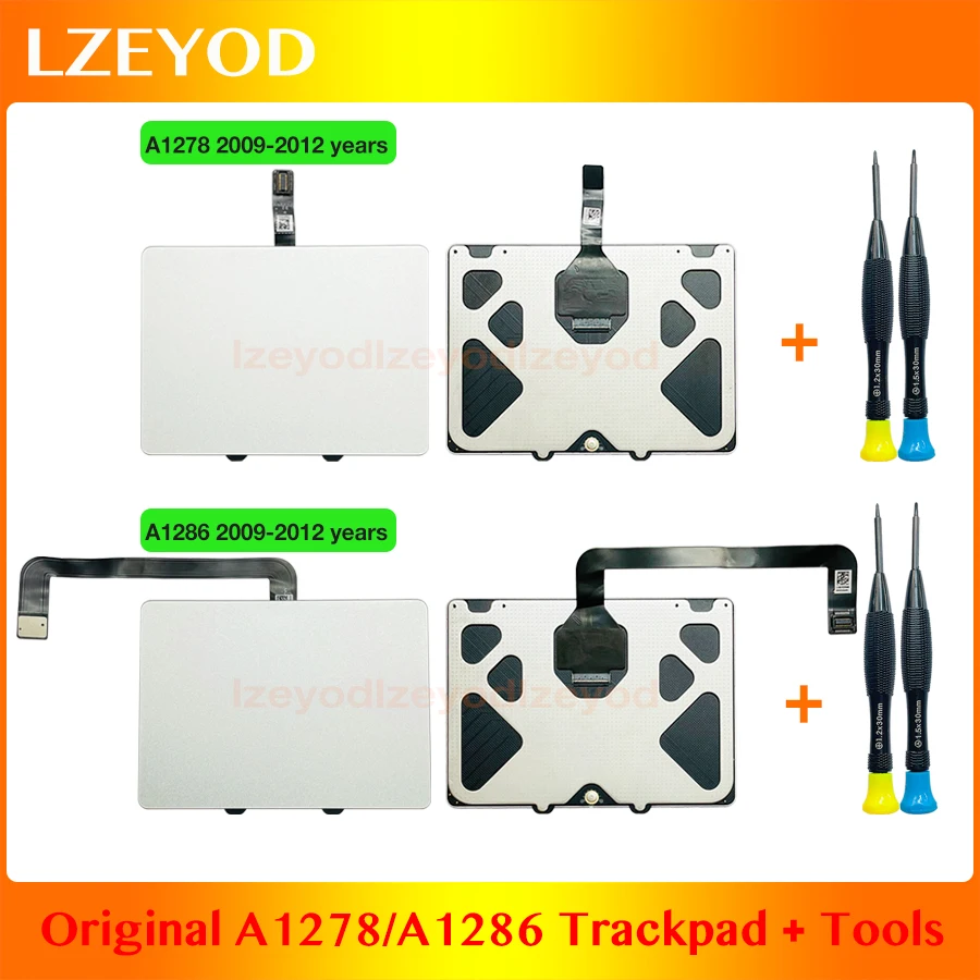 

Original A1278 A1286 Trackpad with Flex Cable with Tools For MacBook Pro 13" A1278 15" A1286 Touchpad 2009 2010 2011 2012 Year